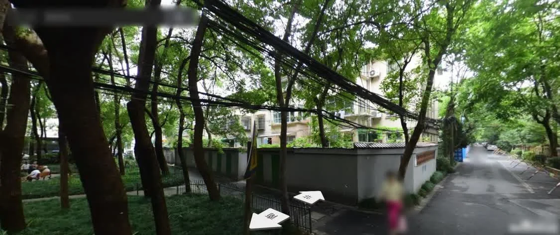 受影响的住宅区（截图自地图软件）