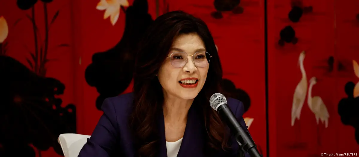 郑丽文:“台湾不想成为下一个乌克兰” 郑丽文:“台湾不想成为下一个乌克兰”