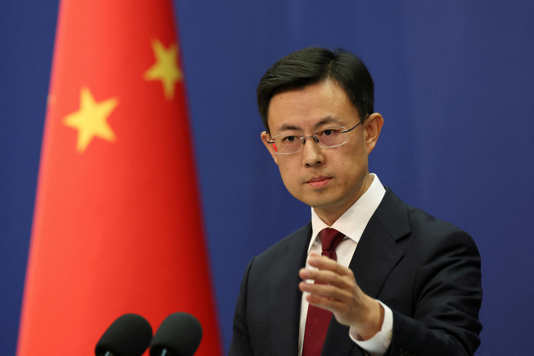 大陆外交部发言人郭嘉昆。(路透) 大陆外交部发言人郭嘉昆。(路透)
