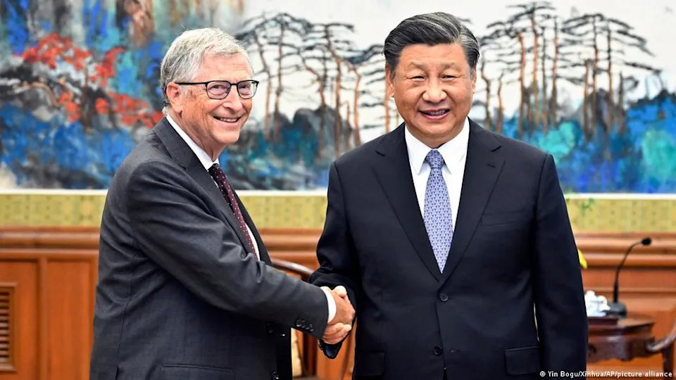 2023年6月16日,比尔‧盖茨在北京和中国国家主席习近平会晤 2023年6月16日,比尔‧盖茨在北京和中国国家主席习近平会晤