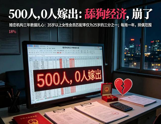 崩了....每500人，0人嫁出